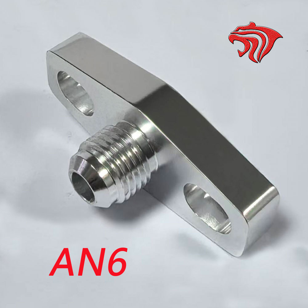 Car Modification Accessories an Aluminum Alloy Gt28Gt30 Turbocharger Flange Turbine Oil Inlet Repair Flange Sleeve