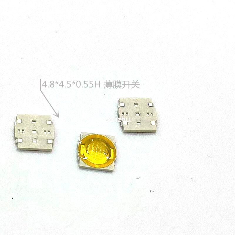 轻触开关4.5*4.5*0.55H按键开关4脚贴片按键开关薄膜开关