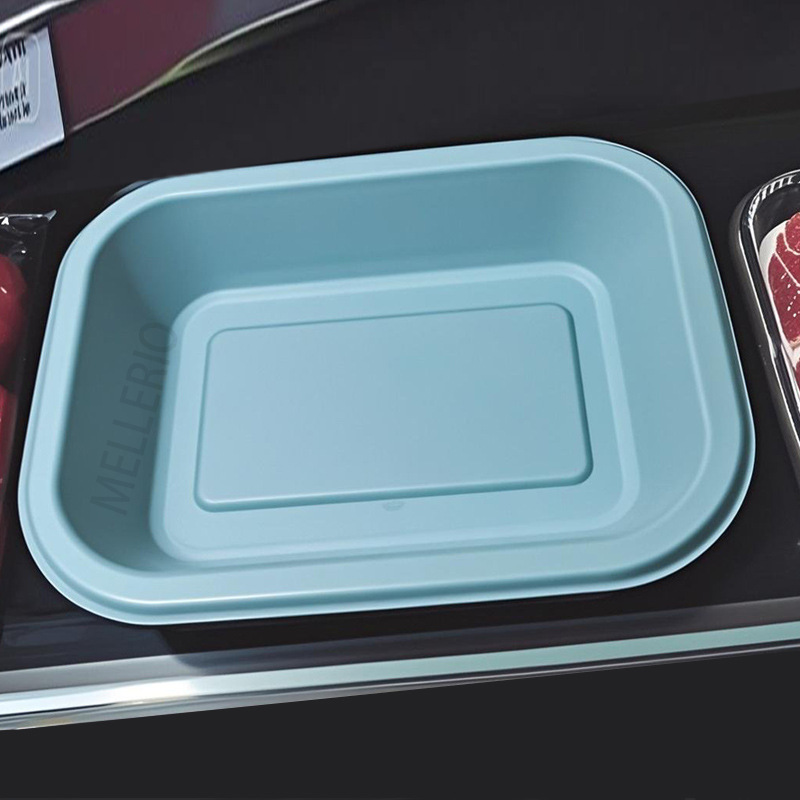 批发 pla 餐盒多颜色覆膜甘蔗渣打包盒瞬间可微波200°C