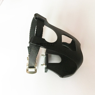 Spinning Pedal with Foot Protection Strap Insurance Pedal Sports Bicycle Foot Cover Cover Dog Mouth Accessories