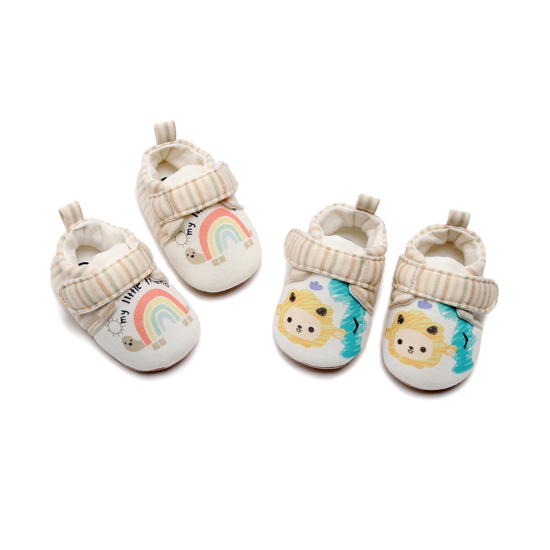 2024 spring and autumn baby toddler shoes baby toddler shoes soft and comfortable 0-1-12 months