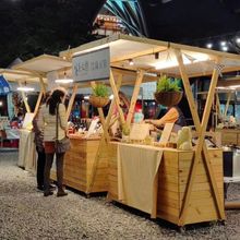 集市网红摊位展示架夜市摆摊架子展示台促销户外花车移动可折叠