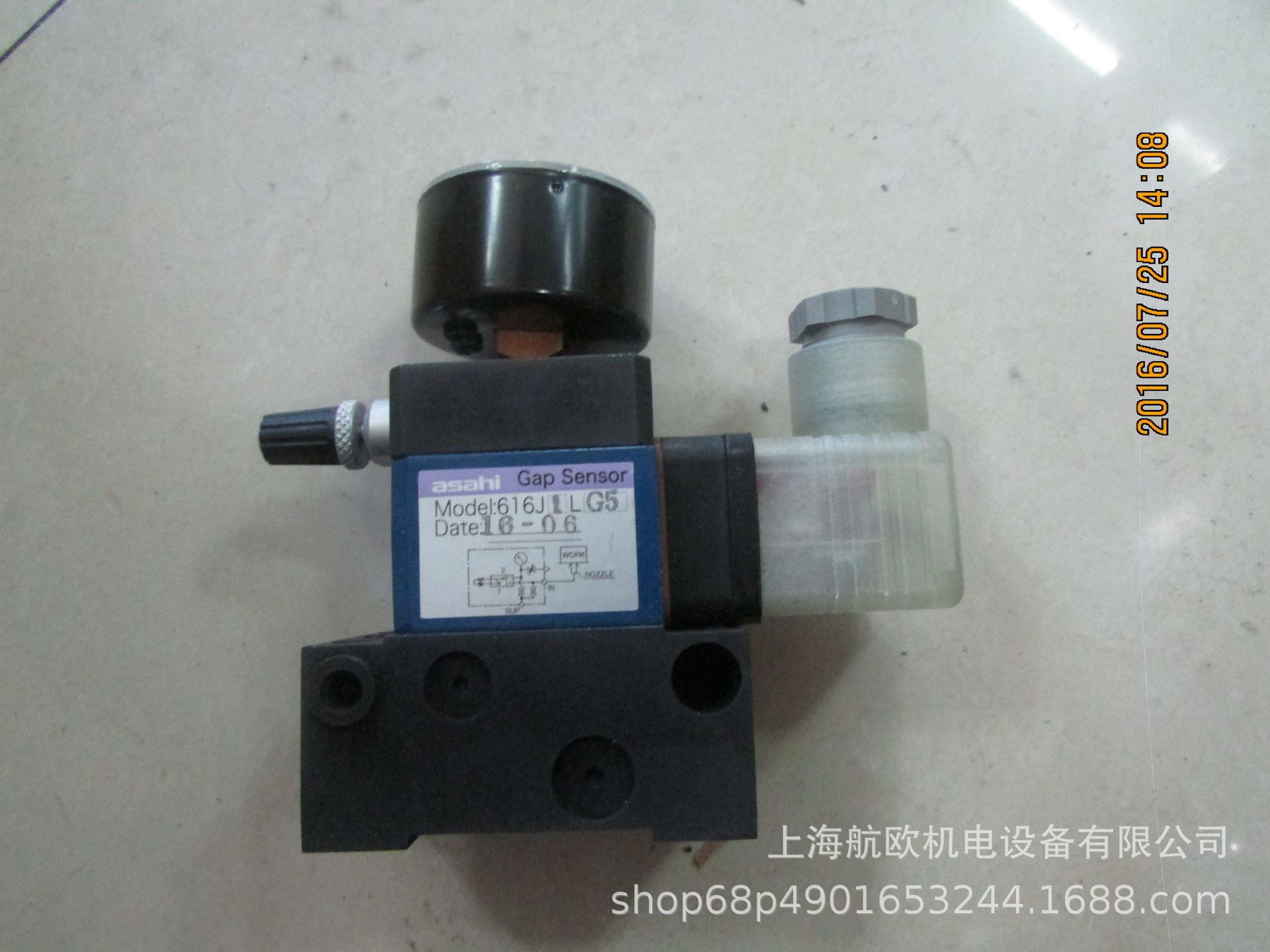 ASAHI传感器616J1L-G5，HP-PVC(VS)16A