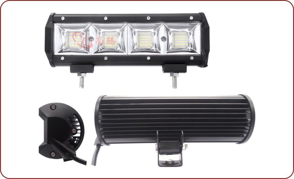 9-pulgadas de una forma LED192W luz de trabajo luz del coche proyector de luz del vehículo todoterreno modificado luz del coche luz de techo Shell