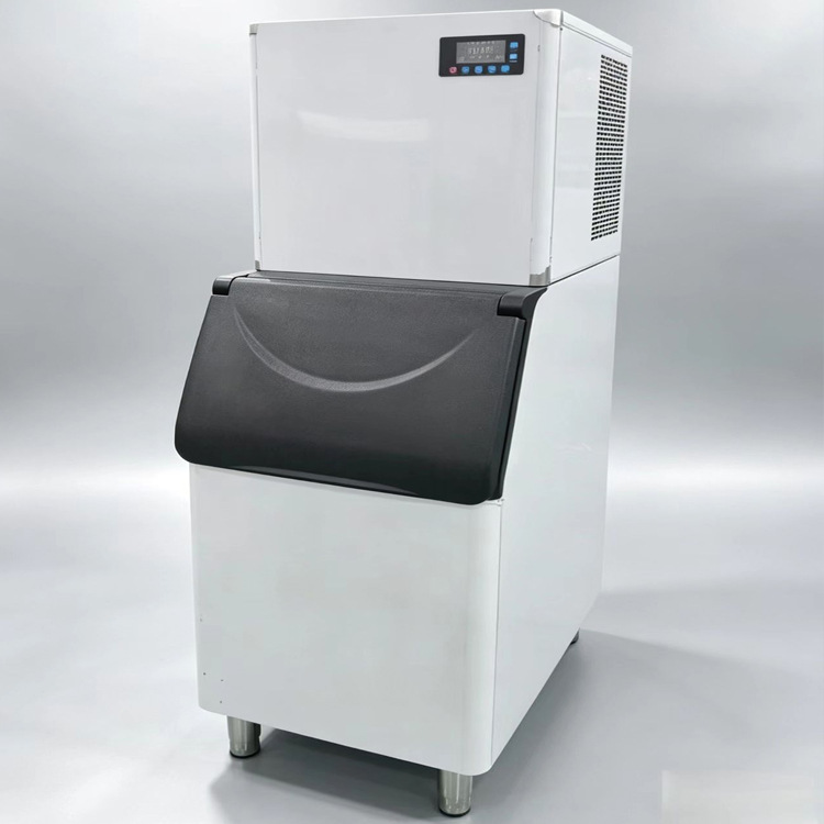 Máquina de hielo crescente comercial totalmente automática 200p / 300p / 400p / 800p té con leche café Bar vino