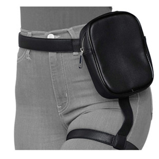 Spot manufacturers wholesale Amazon new fishnet stockings tight wallet thigh wallet, Ladies belt waist bag
