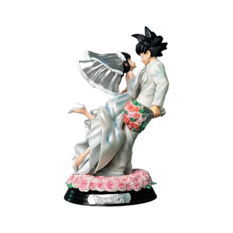 Siete bolas de dragón GK Gokong vida Gokong Kiki boda escenas de boda estatuas hechas a mano adornos modelo al por mayor