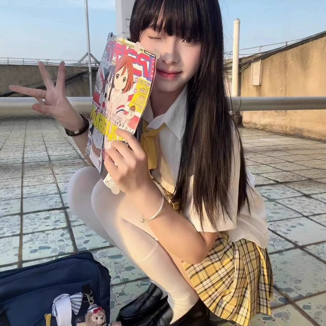 Xiaoxingчжун/весеннее и летнее школьное чувство jk сетка юбка студентка юбка бюст юбка колледж стиль плиссированная юбка