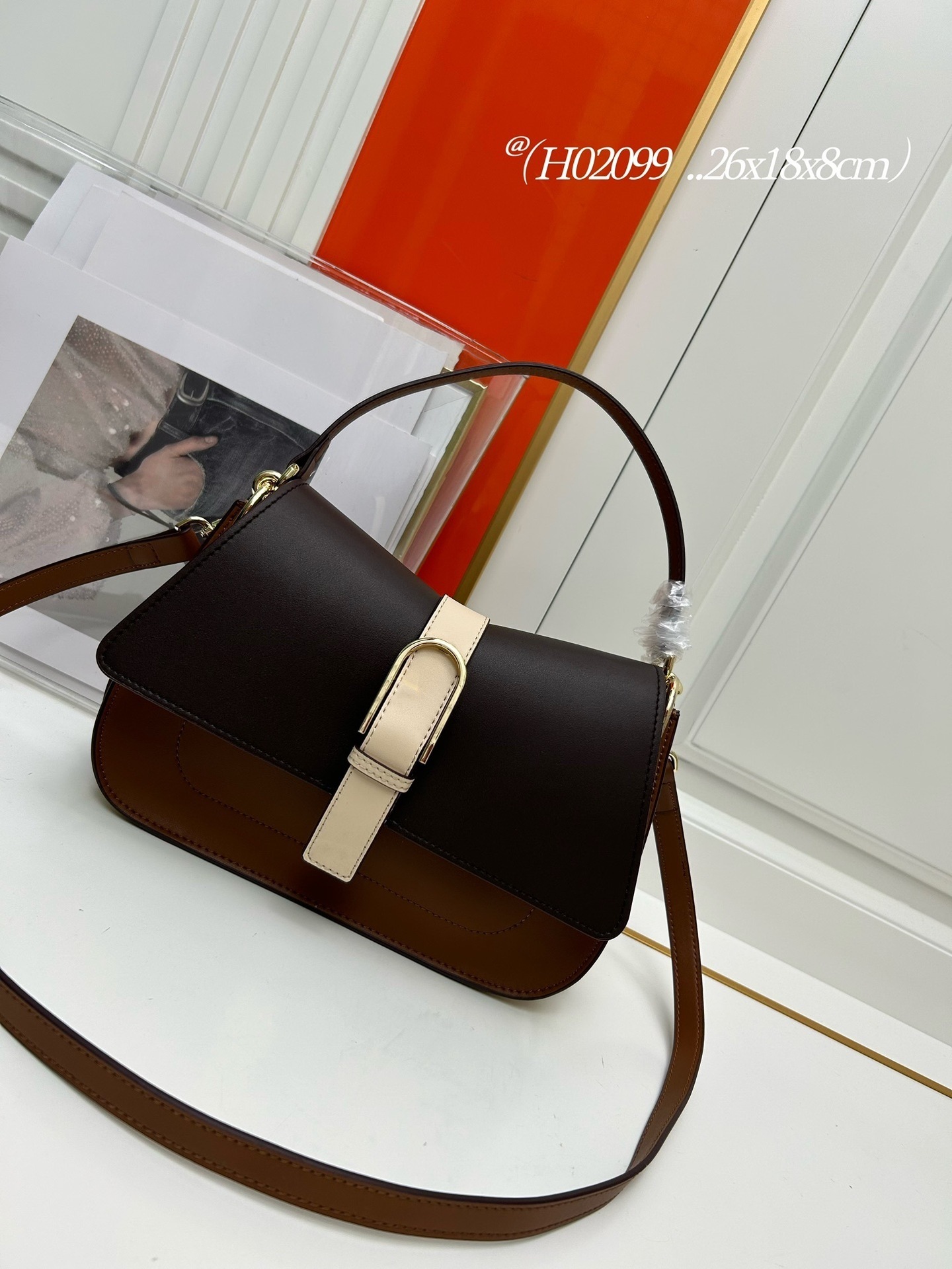 Borsa a tracolla donna lusso borsa versatile stile di nicchia_voghion.com