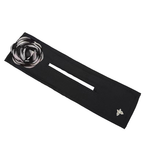 Light luxury and high-end camellia bow ball head twisted hair artifact hair braiding device women's headwear hair accessories wholesale