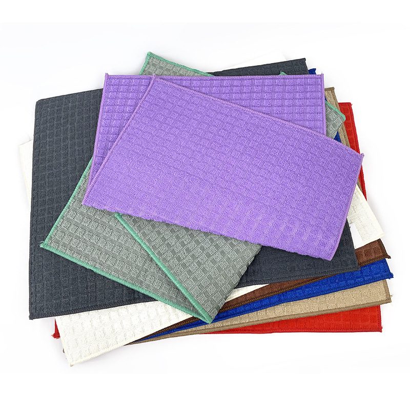 Cocinería almohadilla de drenaje de agua europea transfronteriza necesidades diarias de color sólido cuadrado lavable cocina multifuncional almohadilla de comedor antideslizante aislante térmico