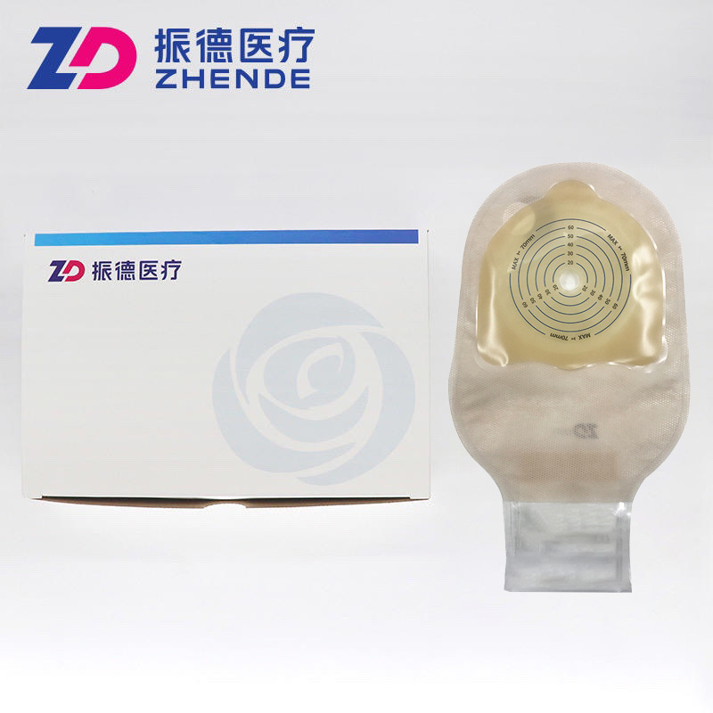 Bolsillo intestinal de una pieza Zhende Shutuo 11172M bolsillo plano bolsillo trasero transparente φ70