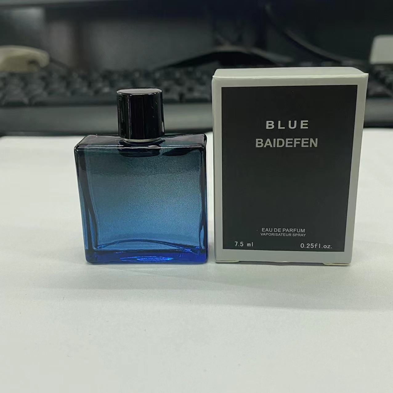Versión Q de muestra de perfume para hombres y mujeres, fragancia ligera de larga duración, tierra azul, verdadero yo inverso, muestra de París al por mayor
