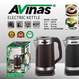 AV-938     (EU &BS) 3.8LKETTLE 12PCS/CTN 0.163cbm