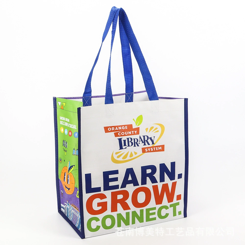 Покрынная сплетенная сумка печатание цвета сплетенный мешок шить мешок подарка