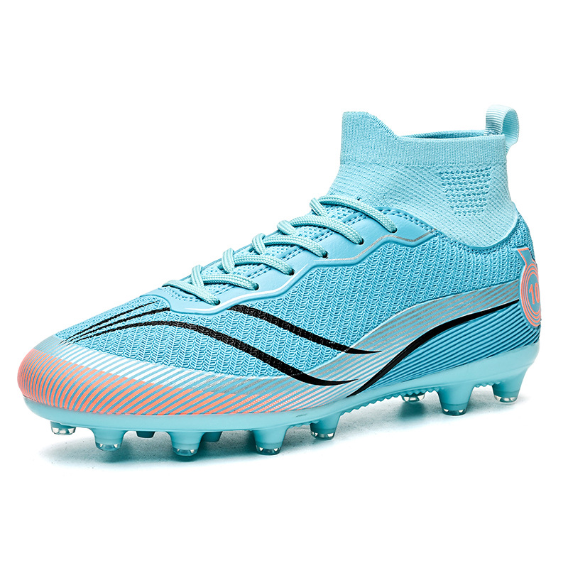 Nuevos zapatos de fútbol de alto impacto transpirables de hombre y mujer, zapatos de entrenamiento, zapatos de fútbol, zapatos de fútbol