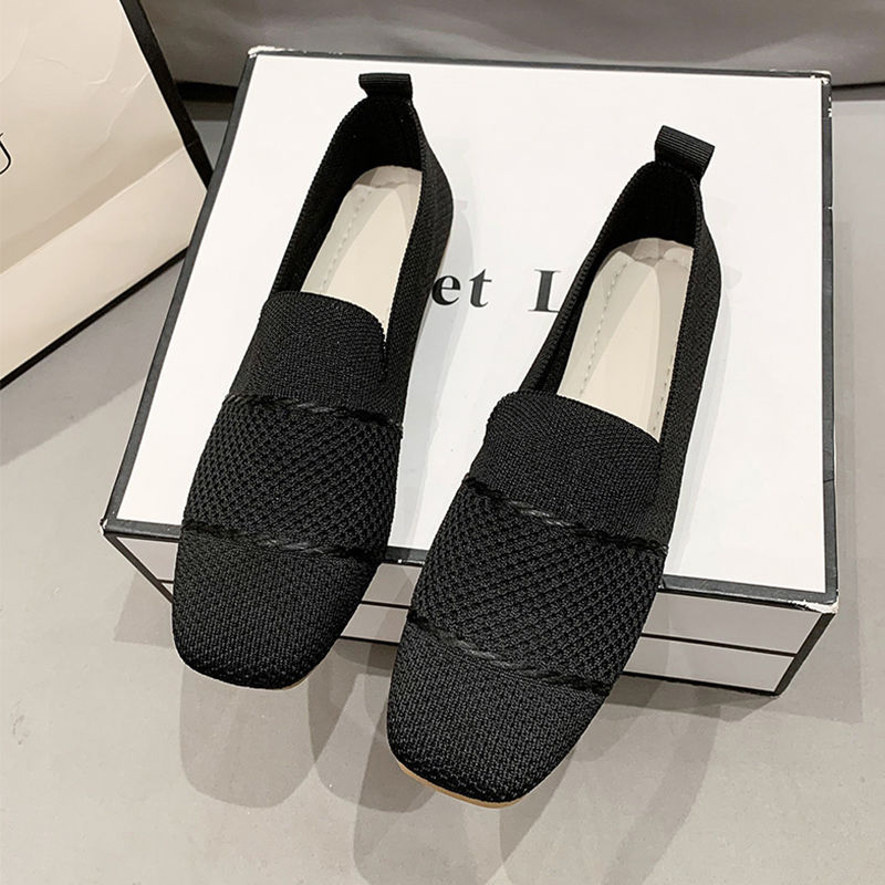 2025 nuevos zapatos de mujer transpirables de verano, zapatos informales, zapatos planos, zapatos planos de mujer, zapatos de trabajo, zapatos de malla, zapatos de suela suave