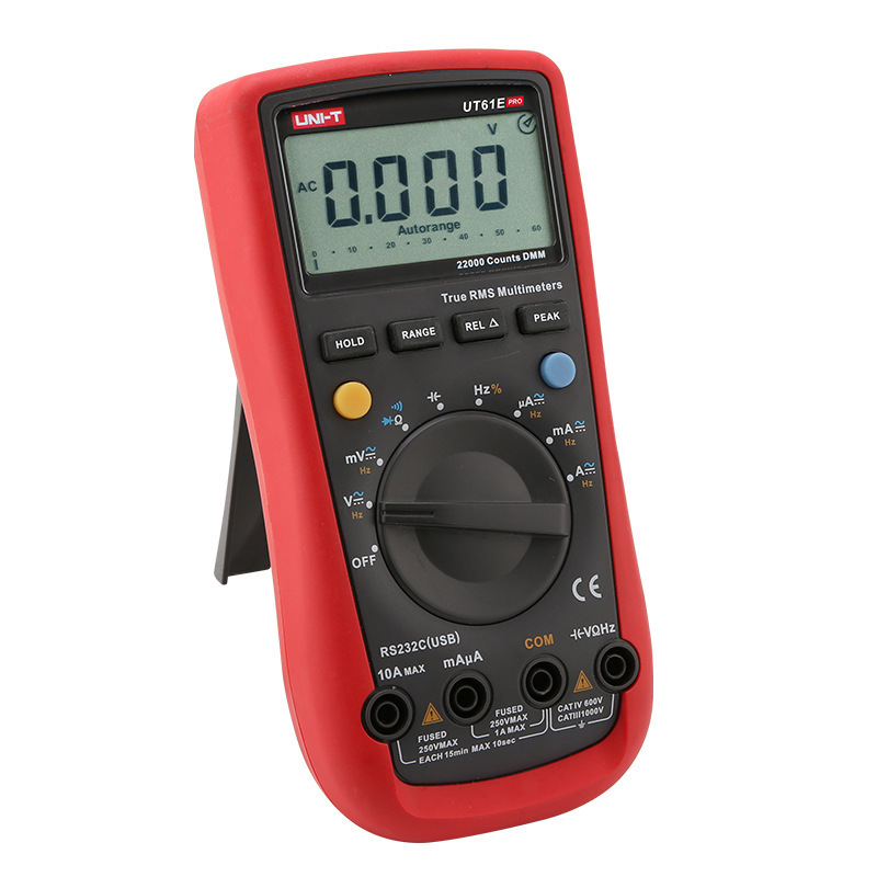 UT61E PRO优利德数字万用表高精度四位半表全量程真有效值表