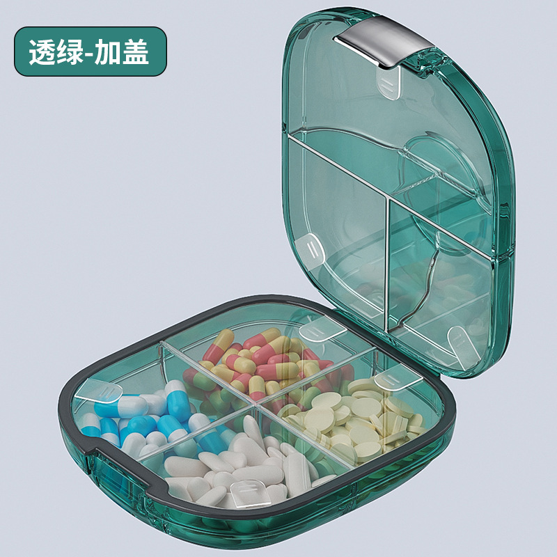 薬箱携帯薬品分注箱はミニ錠剤錠剤薬箱を持ち歩いています。|undefined