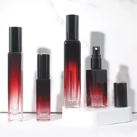 3-15ml квадратный парфюмерный спрей разливочная бутылка бисер бисер образец портативный стеклянная бутылка парфюмерии спот оптом