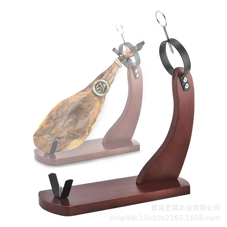 Деревянная ветчина подставка для домашней кухни витрина для вечеринок Westpan Итальянский зубной резной ветчины нарезки полки