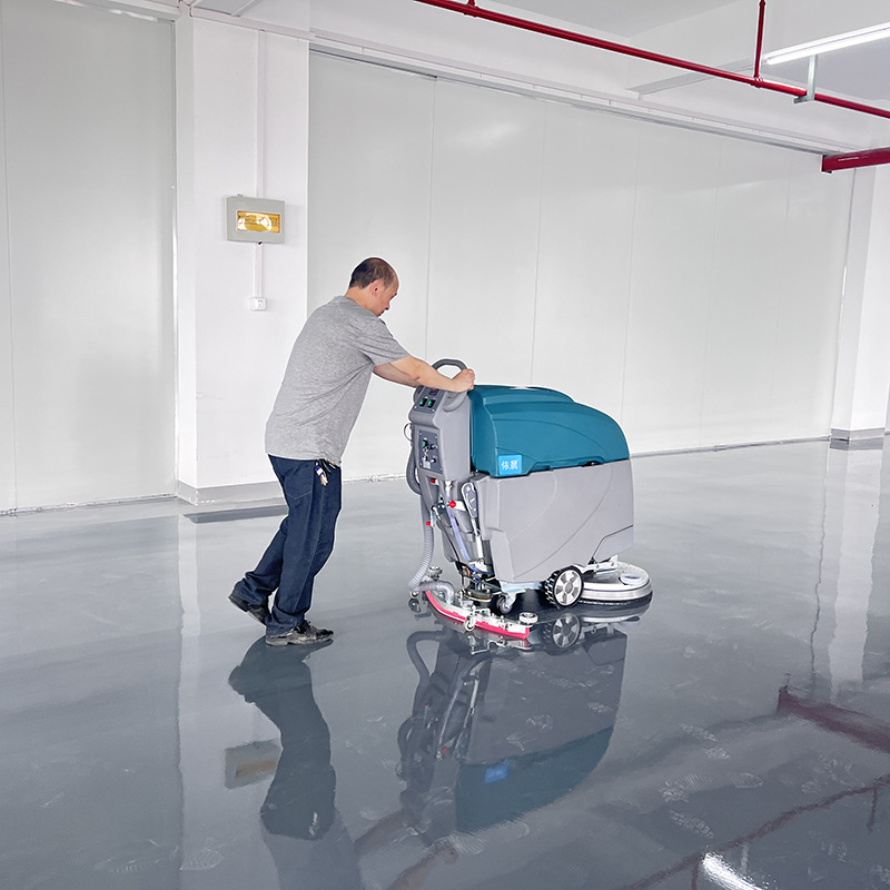 手推式洗地机工业洗地机商用工厂车间厂房仓库商场吸拖一体扫地机