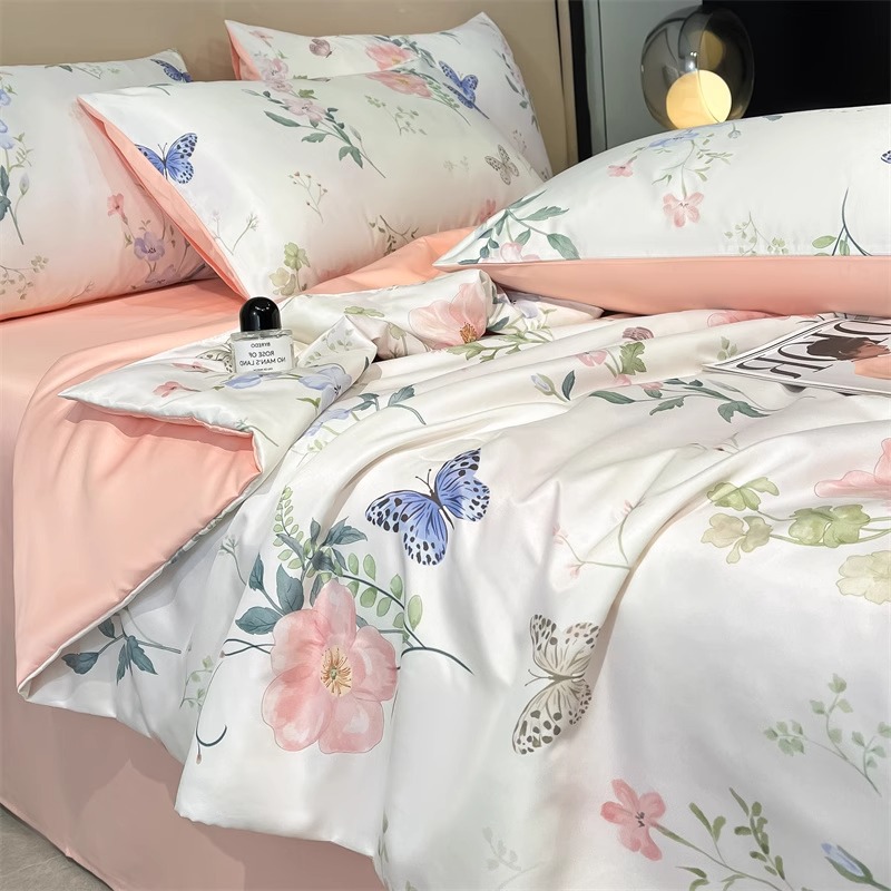 Sensación fresca de seda helada edredón fresco de verano edredón de aire acondicionado dormitorio de verano edredón individual edredón de verano núcleo se puede lavar a máquina edredón fino