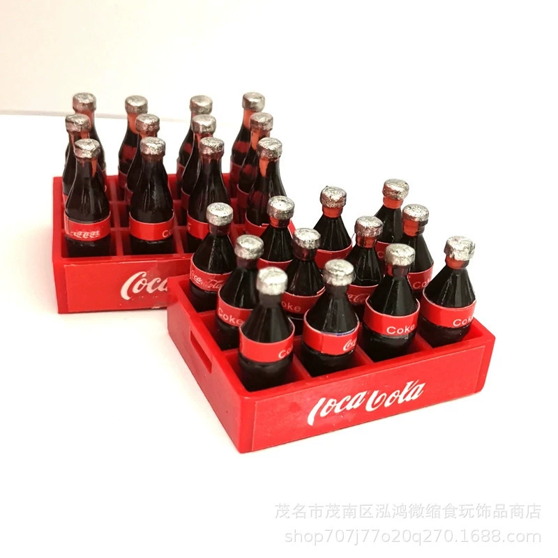 DOLLHOUSE маленькие тканевые аксессуары для кукольного домика миниатюрная еда игра DIY миниатюрные Ландшафтные украшения моделирование корзина для колы