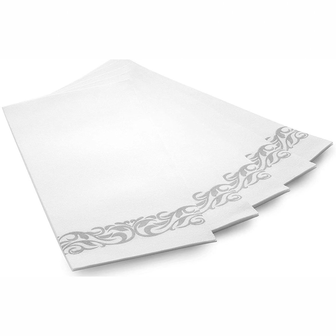 Servilletas Desechables Libres de Polvo 30x40 cm de Pulpa de Madera Nativa Sin Polvo para Comida Occidental