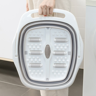 Foot Bathtub Foldable Foot Bucket Household Foot Washing Lazy People's Calf Portable Bath Bucket Highlight X20