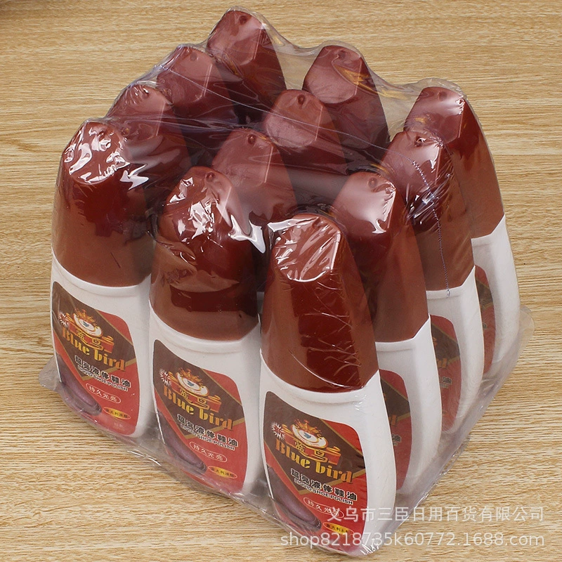 Жидкий крем для обуви с губчатой щеткой Интимная установка дезактивация Осветляющий артефакт Factory Direct 2 юаня магазин предметы первой необходимости оптом