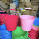 Children's water play beach toys to catch the sea iron bucket beach play sand digging bucket tin bucket color paint bucket wholesale