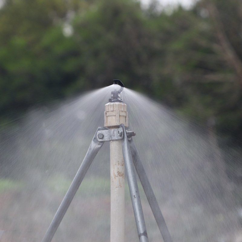 4 puntos de plástico cruzado atomizador pulverización de agua sitio de construcción cabeza de pulverización a prueba de polvo ingeniería de pulverización de polvo enfriamiento y eliminación de polvo