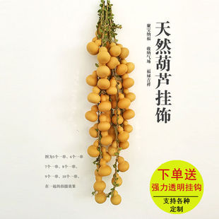 Natural Feng Shui Gourd Pendant Small Gourd String Living Room Office House Decoration Home Pendant Accessories Decoration
