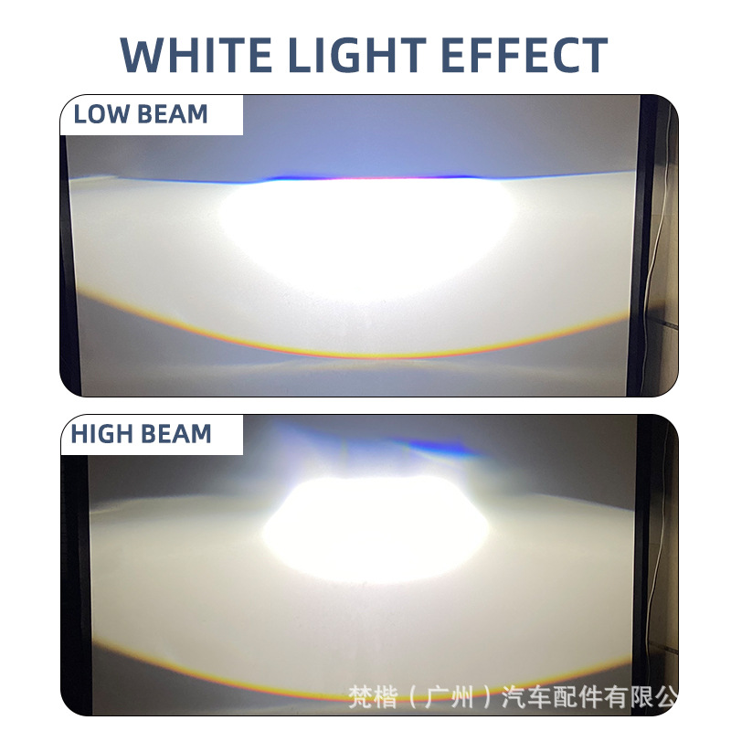 2.5 Pulgada doble luz LED niebla lente para automóviles adaptado al soporte de elevación para la modificación de la lente de niebla cercana