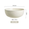 8-inch rice bowl-milk white