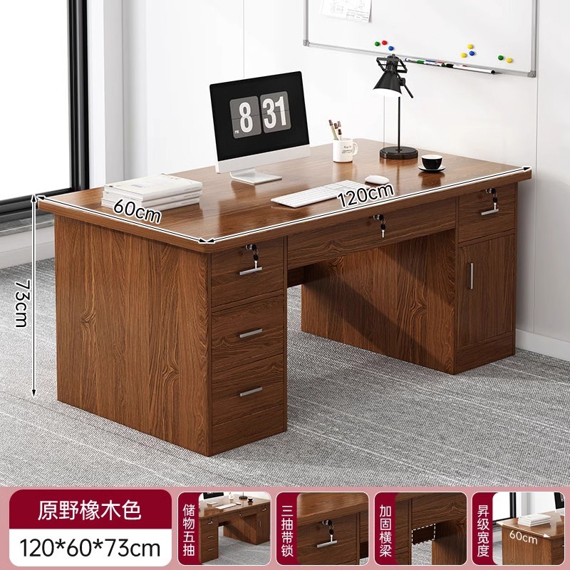 Mesa de computadora mesa de escritorio mesa de oficina silla combinación mesa de jefe mesa de oficina