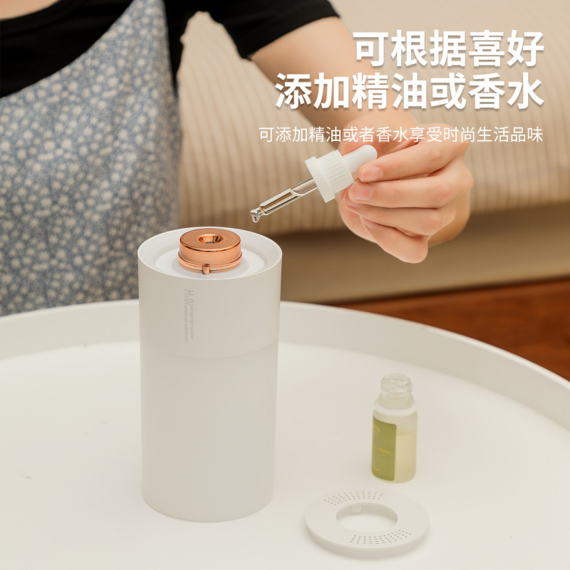 新款日韩炫彩加湿器 家用轻音香薰车载USB迷你加湿补水便携香薰机|undefined