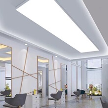 理发店无影灯直播间专用顶灯办公室会议室超亮美发店led长条吊灯