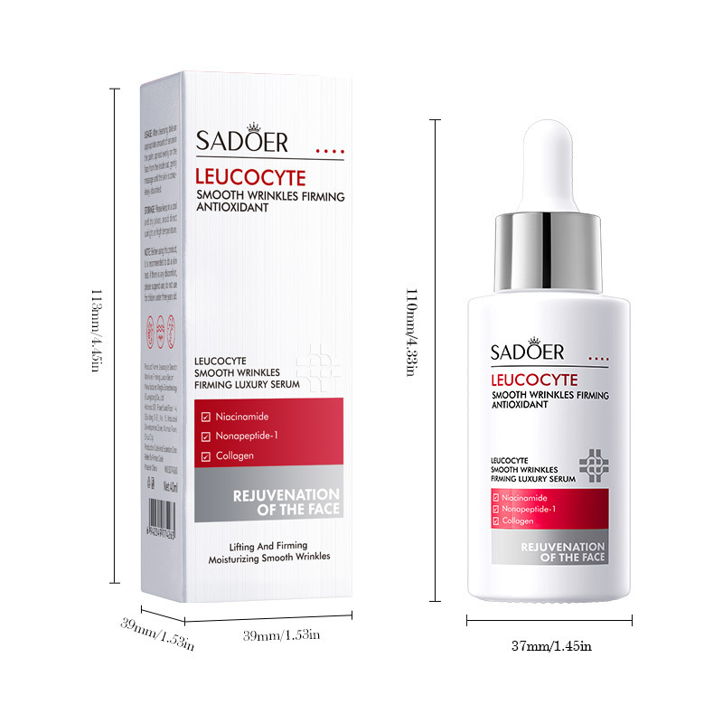 Vollständige englische SADOER White Cell Wrinkle Firming Luxurious Moisturizing Essence_voghion.com