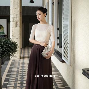 ES MODISH �ļ���Ʒ��Ʒ�|��z�Q�ӗl΢͸�������ᘿ�����ɫ����