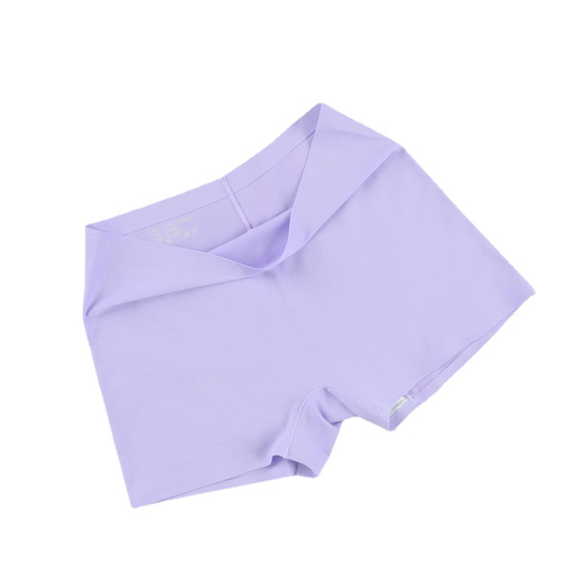 Big factory direct Ice Silk seamless safety pants underwear women's anti-light boxer pants women's boxer pants sports underwear women
