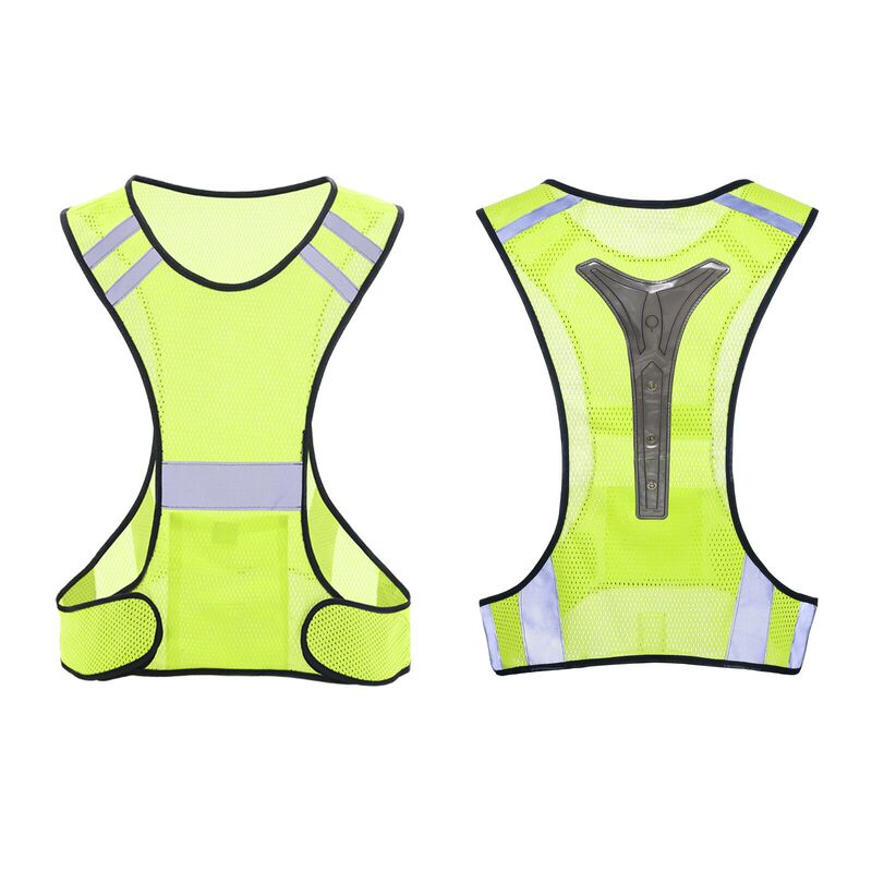 Ruijia LED night running reflective vest riding safety vest reflective vest mesh reflective clothing Sports Ruijia LED night running reflective vest riding safety vest reflective vest mesh reflective clothing Sports