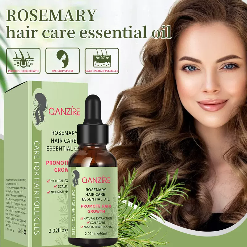 跨境外贸全英文迷迭香护发精油头发护理精华液care essential oil
