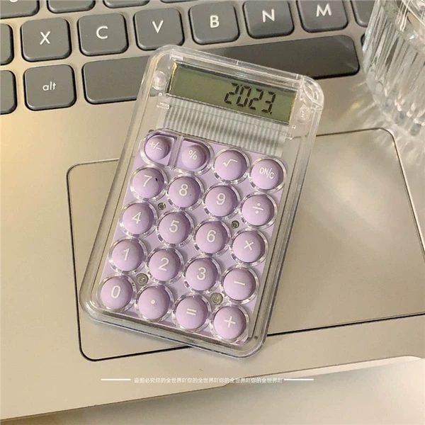 Mini calculator purple