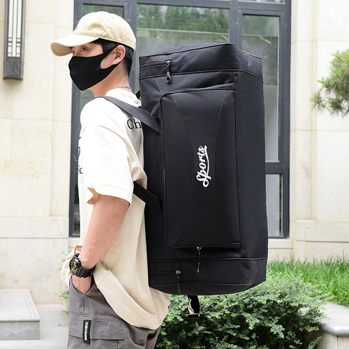 跨境新款大容量旅行包男女单肩旅行袋搬家托运行李包可折叠长途包