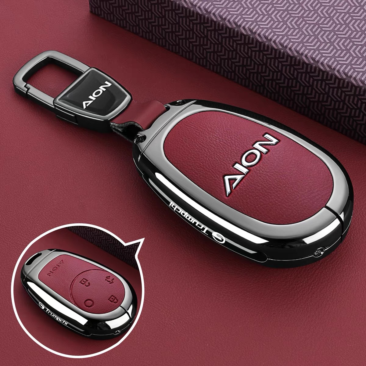 2026 Gac Trumpchi Aion Ut Key Cover Aion Rt Aion V Tyrannosaurus Y Plus Car Bag Buckle Shell for Men