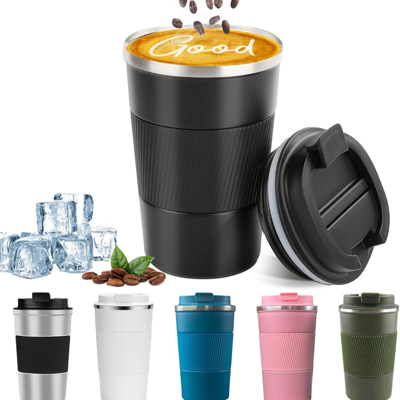 Cross-Border Third-Generation Coffee Cup 304 Stainless Steel Insulated Cup Outdoor Car-Mounted Leak-Proof Vacuum Water Cup Cold-Keeping Gift Cup Cross-Border Third-Generation Coffee Cup 304 Stainless Steel Insulated Cup Outdoor Car-Mounted Leak-Proof Vacuum Water Cup Cold-Keeping Gift Cup