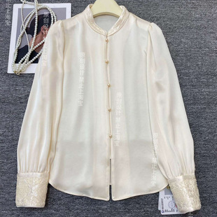 【618特惠】老钱风设计醋酸新中式服装女夏2026端午节轻奢通勤套装
