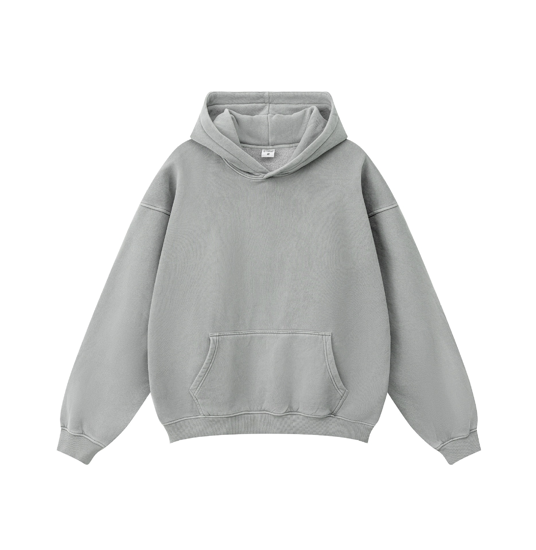 Men's Hoodie Heavy Washed Oversize Sweatshirt For Men_voghion.com